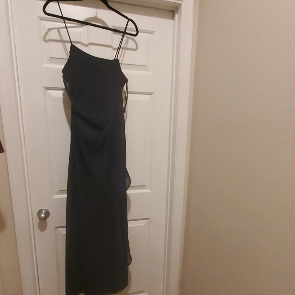 Midnight Blue Evening Gown